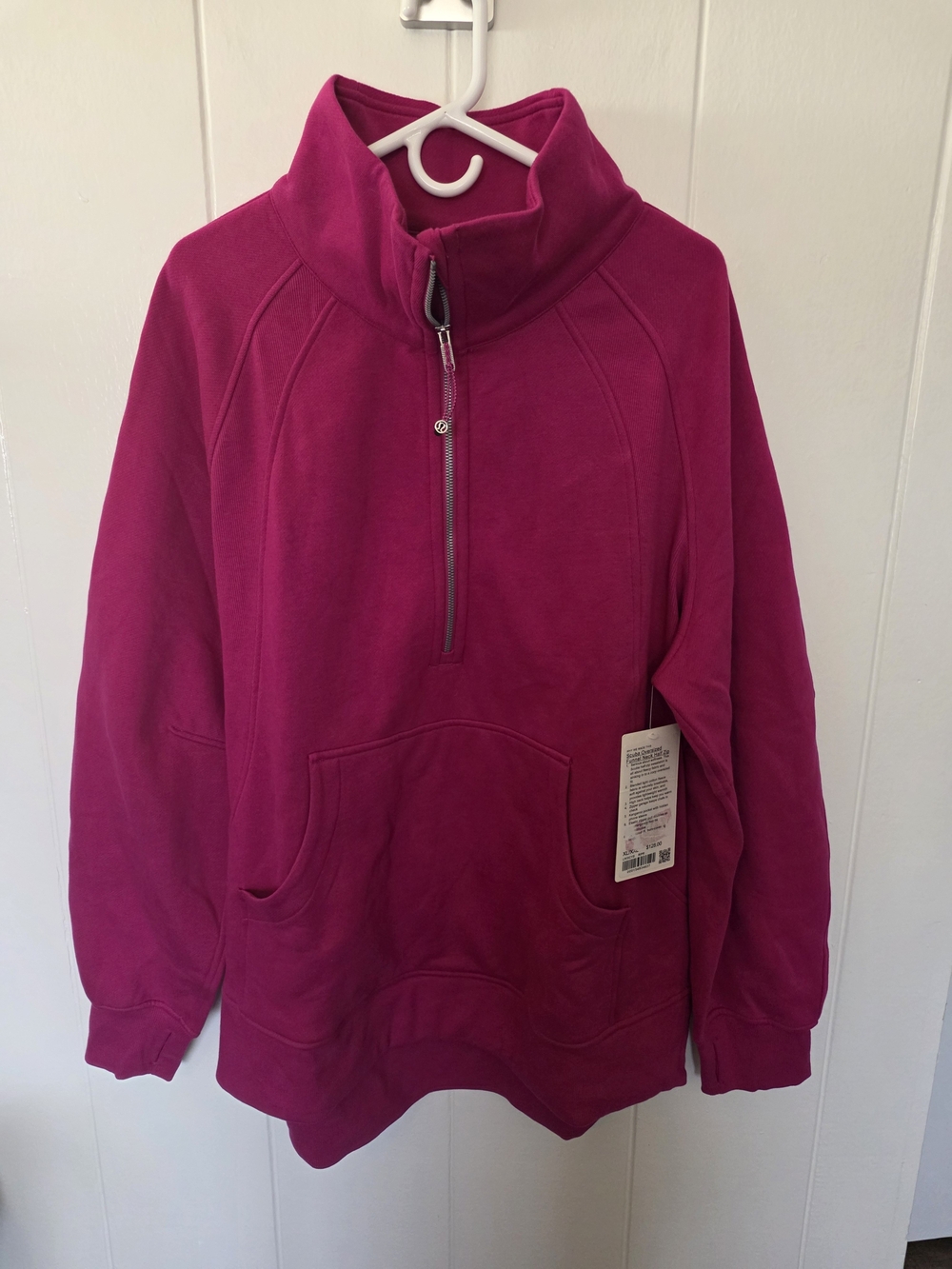 Lululemon Scuba Oversized Funnelneck 1/2 Zip NWT Size XL/XXL
